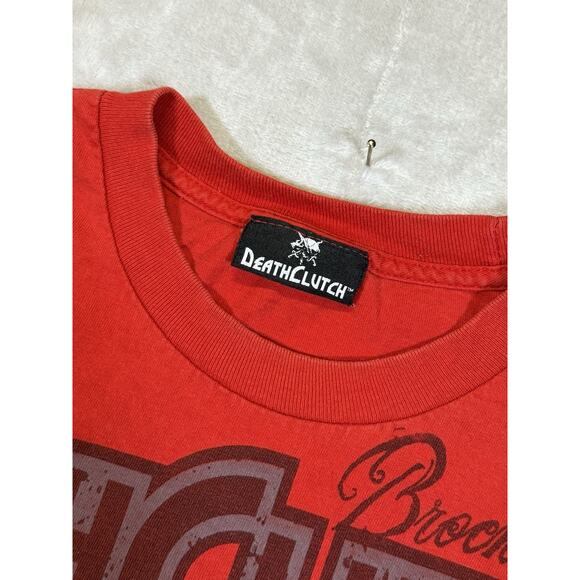 Death Clutch Y2K Brock Lesnar 100 UFC Mall Goth Graphic T-Shirt Grunge Punk 2XL - Picture 2 of 8